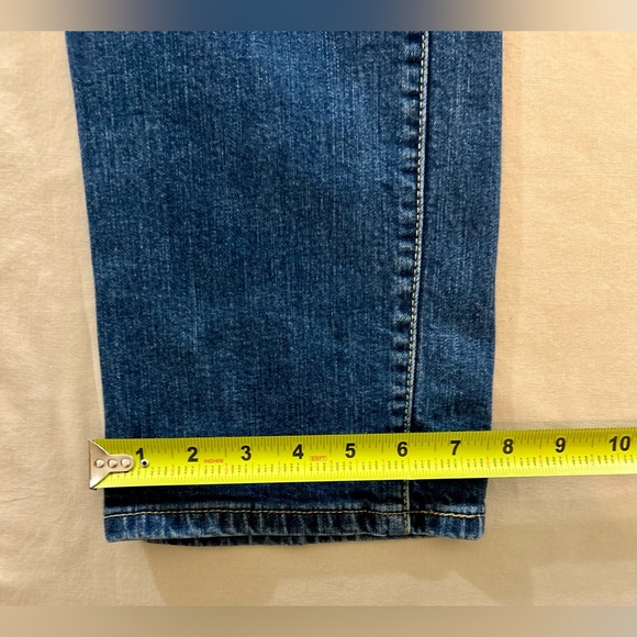 Levis 505 Jeans Womens Size 12 Long W31 L34 Regular Fit Straight Leg - Picture 9 of 11